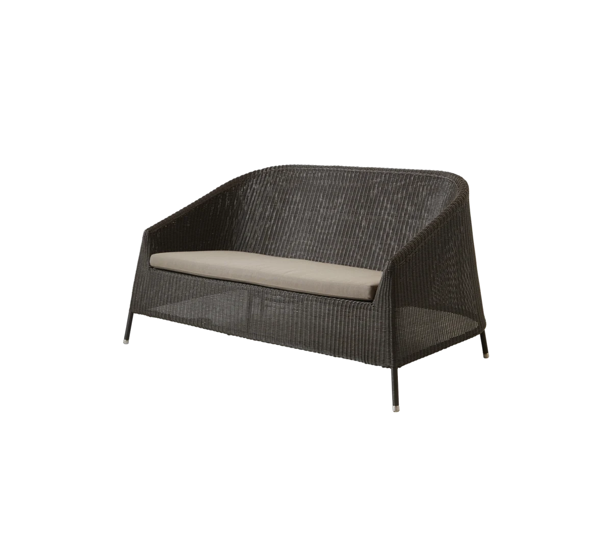Kingston 2-seater sofa, stackable