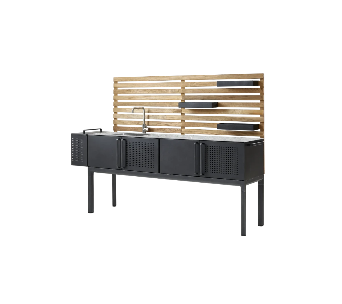 Drop kitchen module incl. 3 shelves