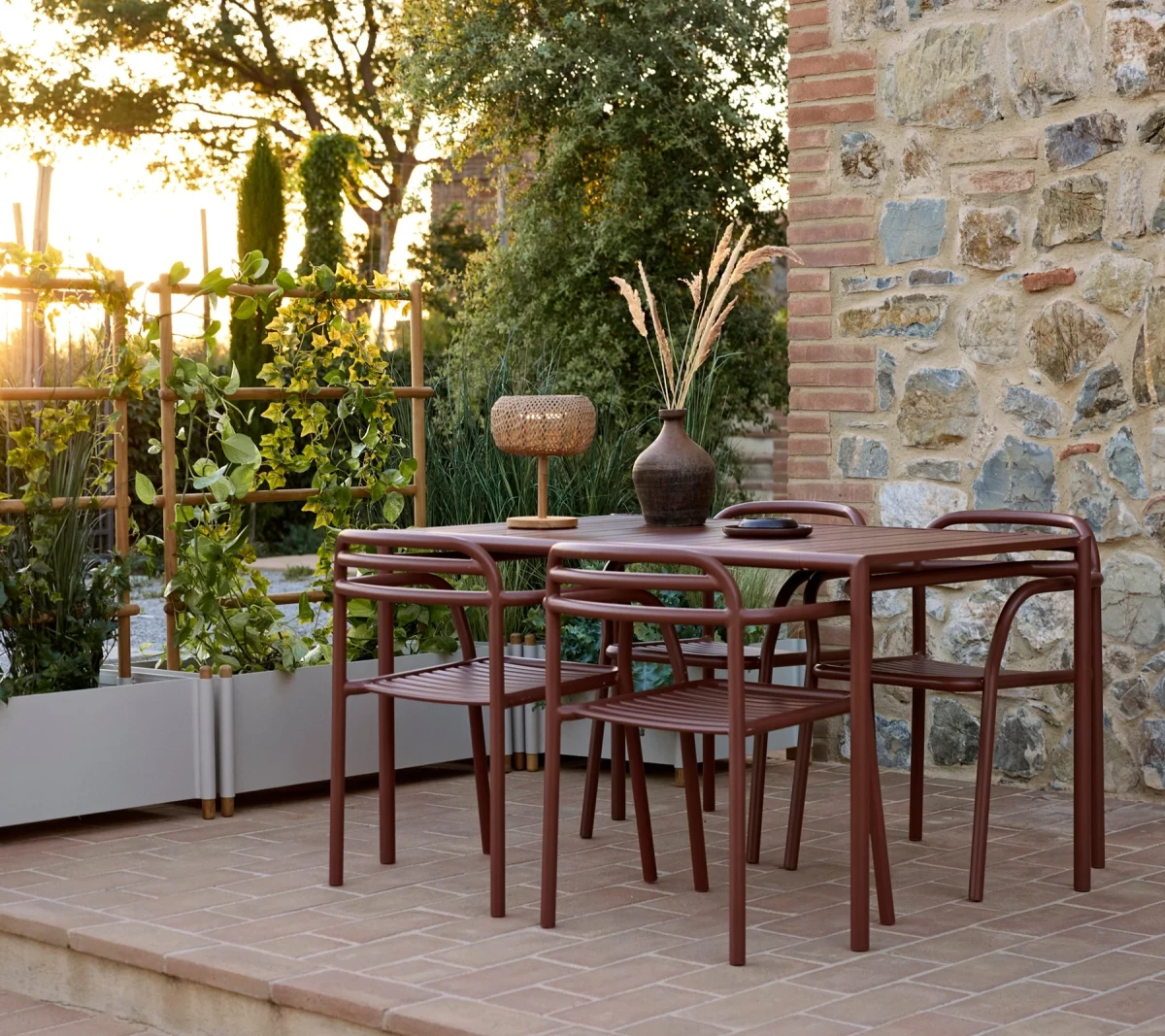 Bliss armchair, stackable