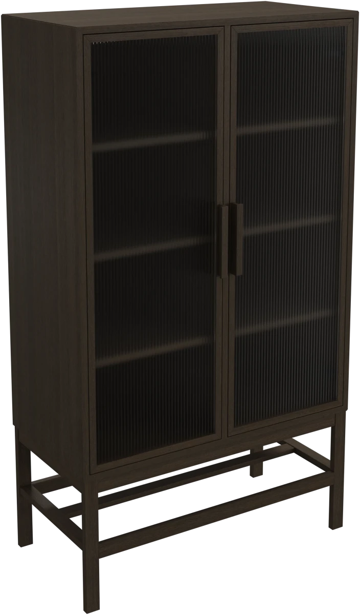 axo series glass skapis