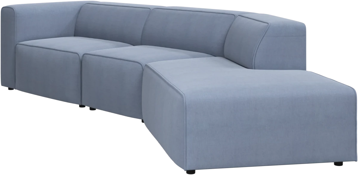 Carmo sofa with lounging units