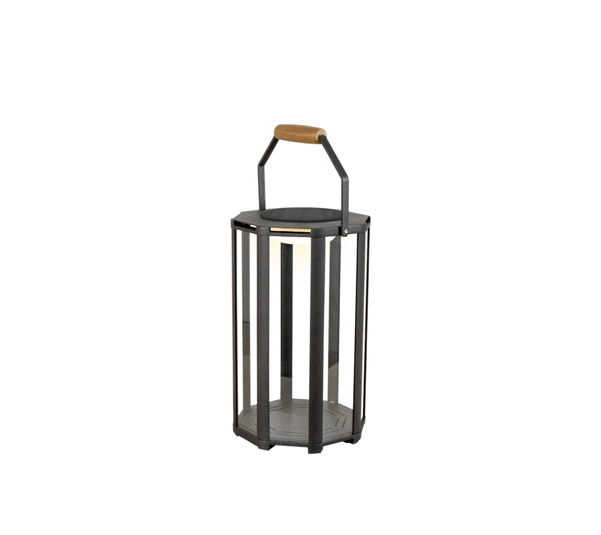 Lightlux lantern w/teak handle small