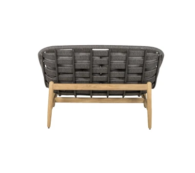 Strington 2-seater sofa w/teak base