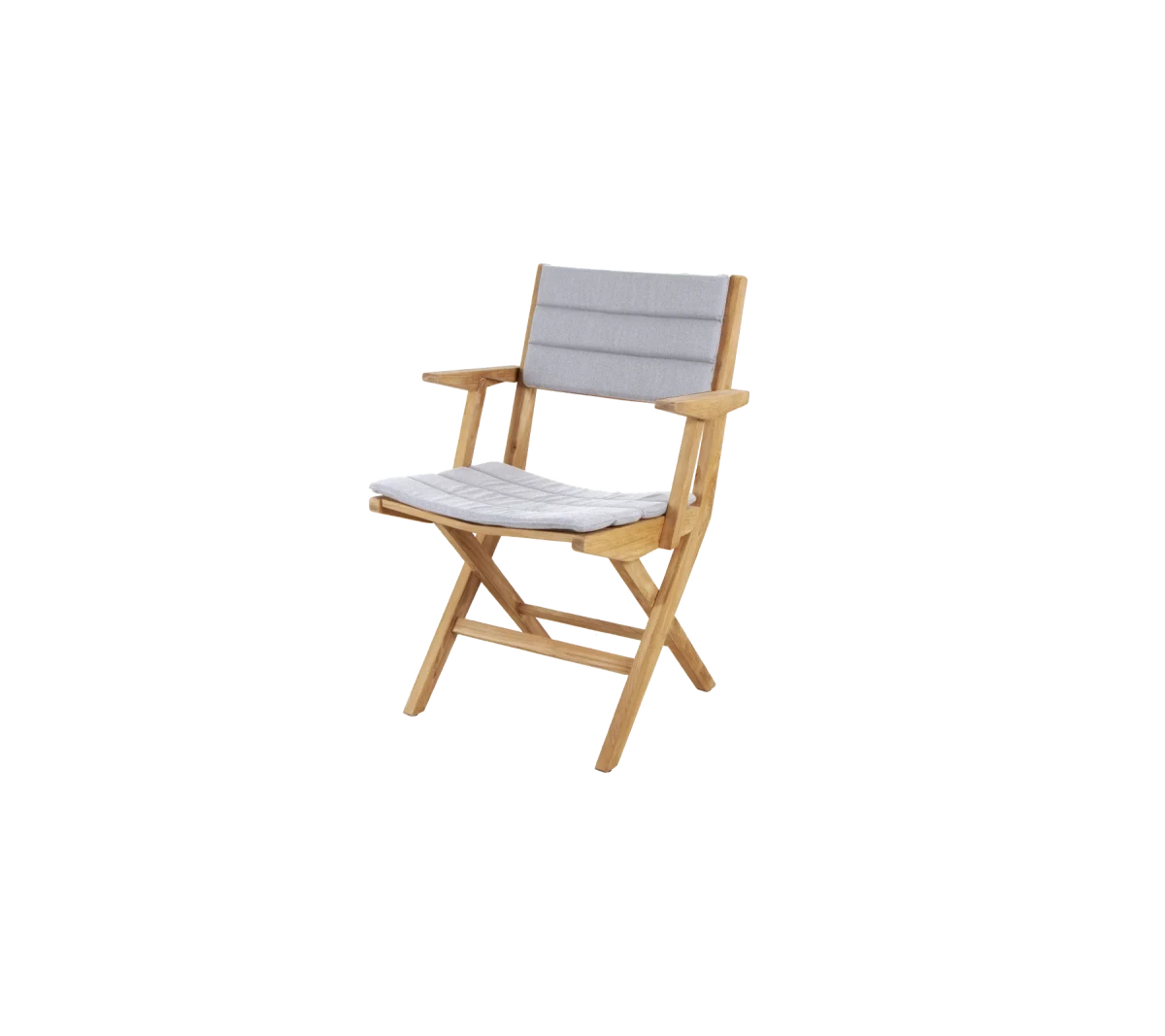 Flip folding armchair