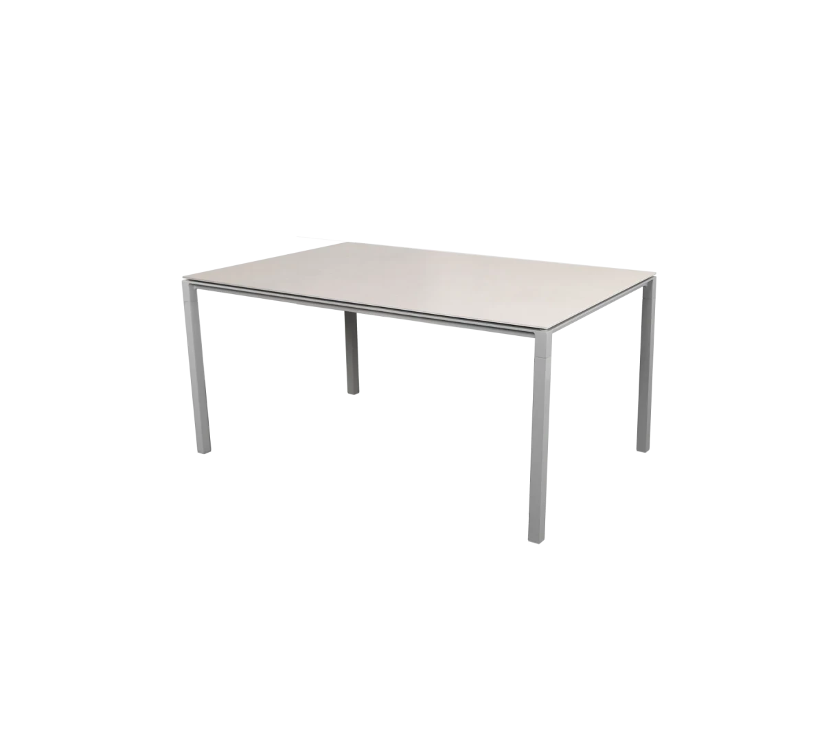 Pure dining table base, 150x90 cm