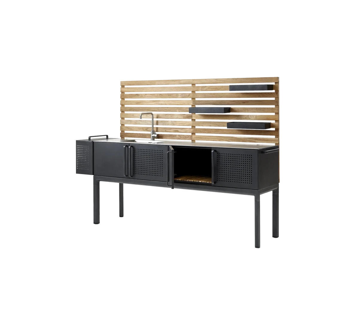 Drop kitchen module incl. 3 shelves