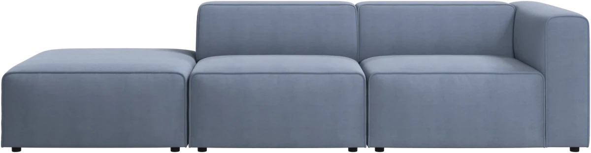 Carmo sofa with lounging units