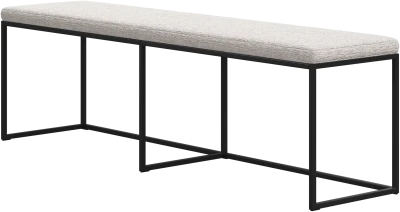 London large bench with cushion
