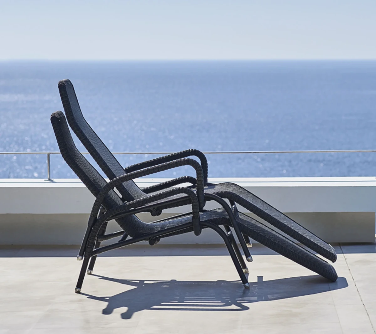 Sunrise sunchair, stackable