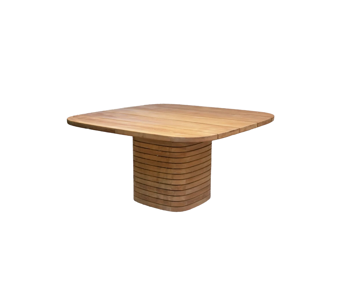 Mellow dining table base square