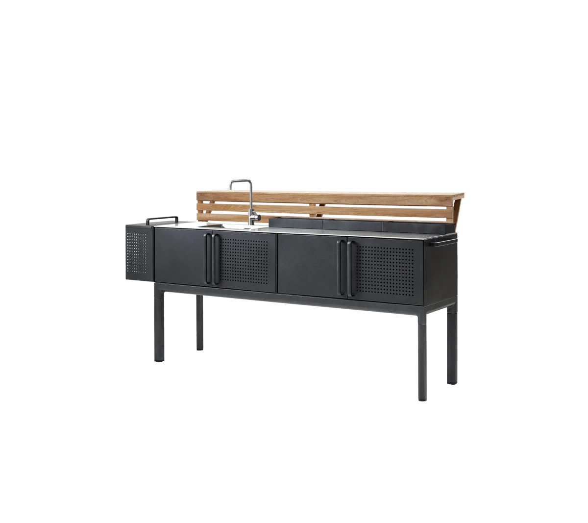 Drop kitchen module incl. 3 shelves