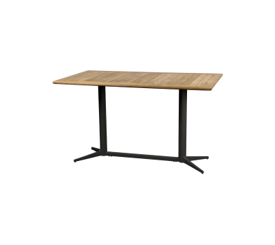 Drop café table base rect.