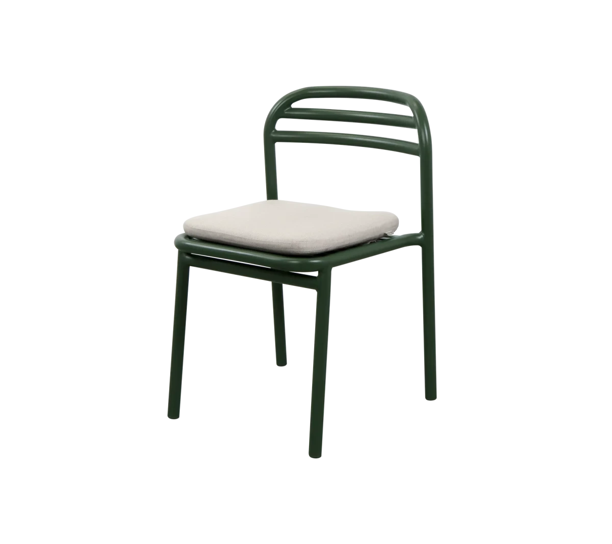 Bliss chair w/o armrest, stackable
