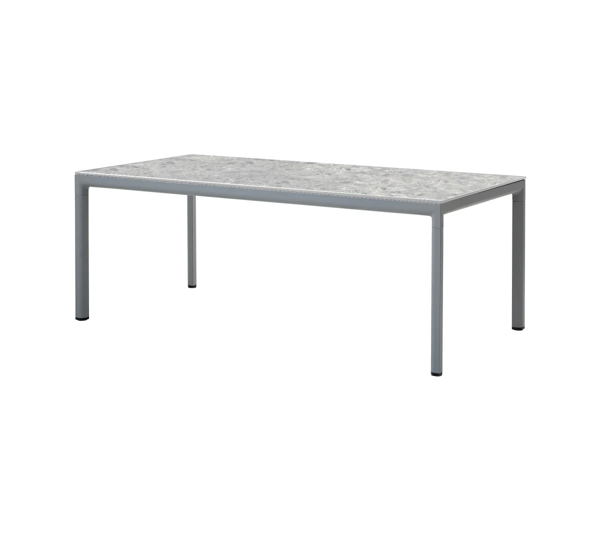 Drop dining table base, 200x100 cm