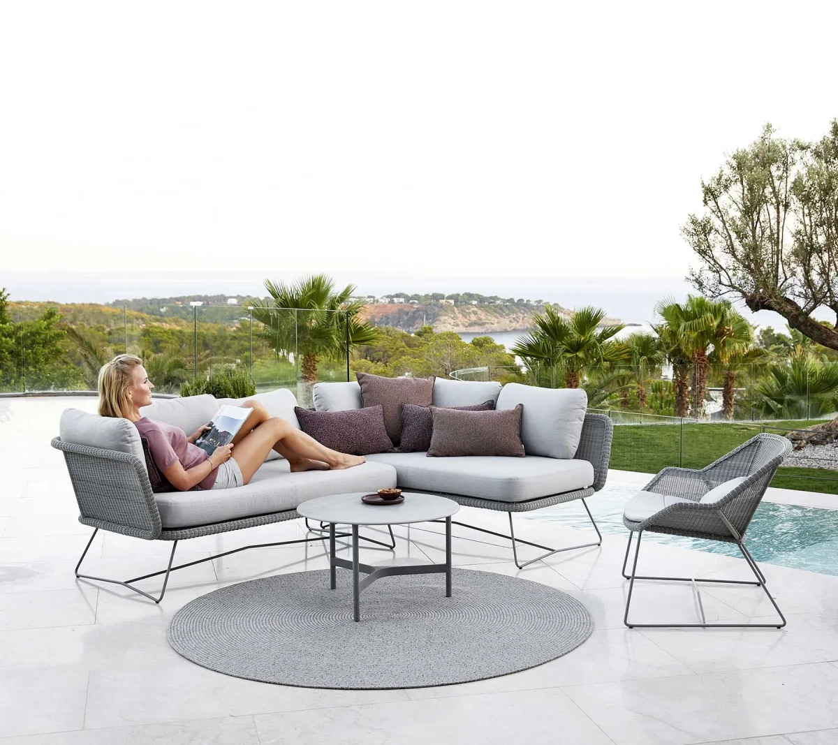 Horizon 2-seater sofa right module