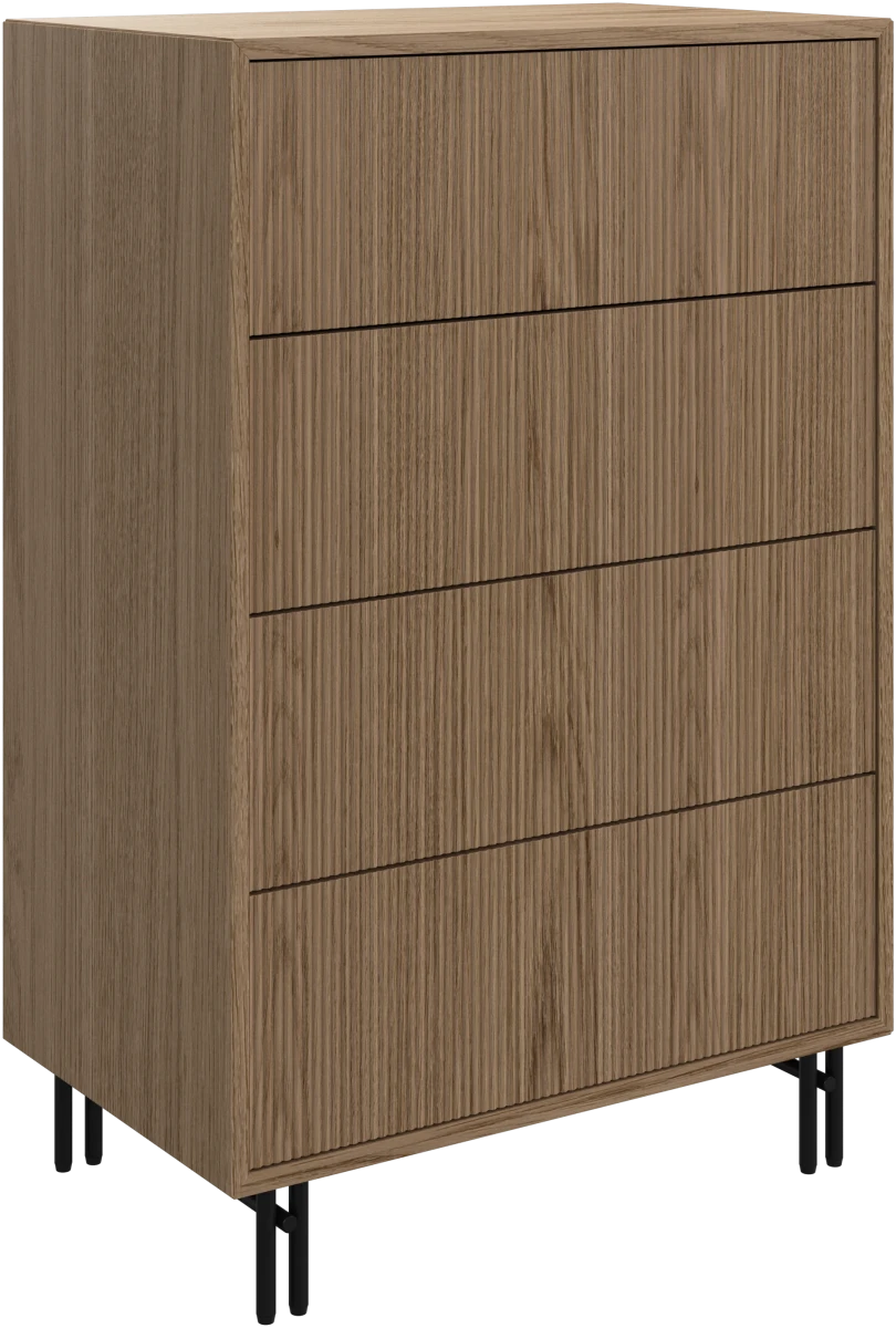Element dresser with 4 drawers