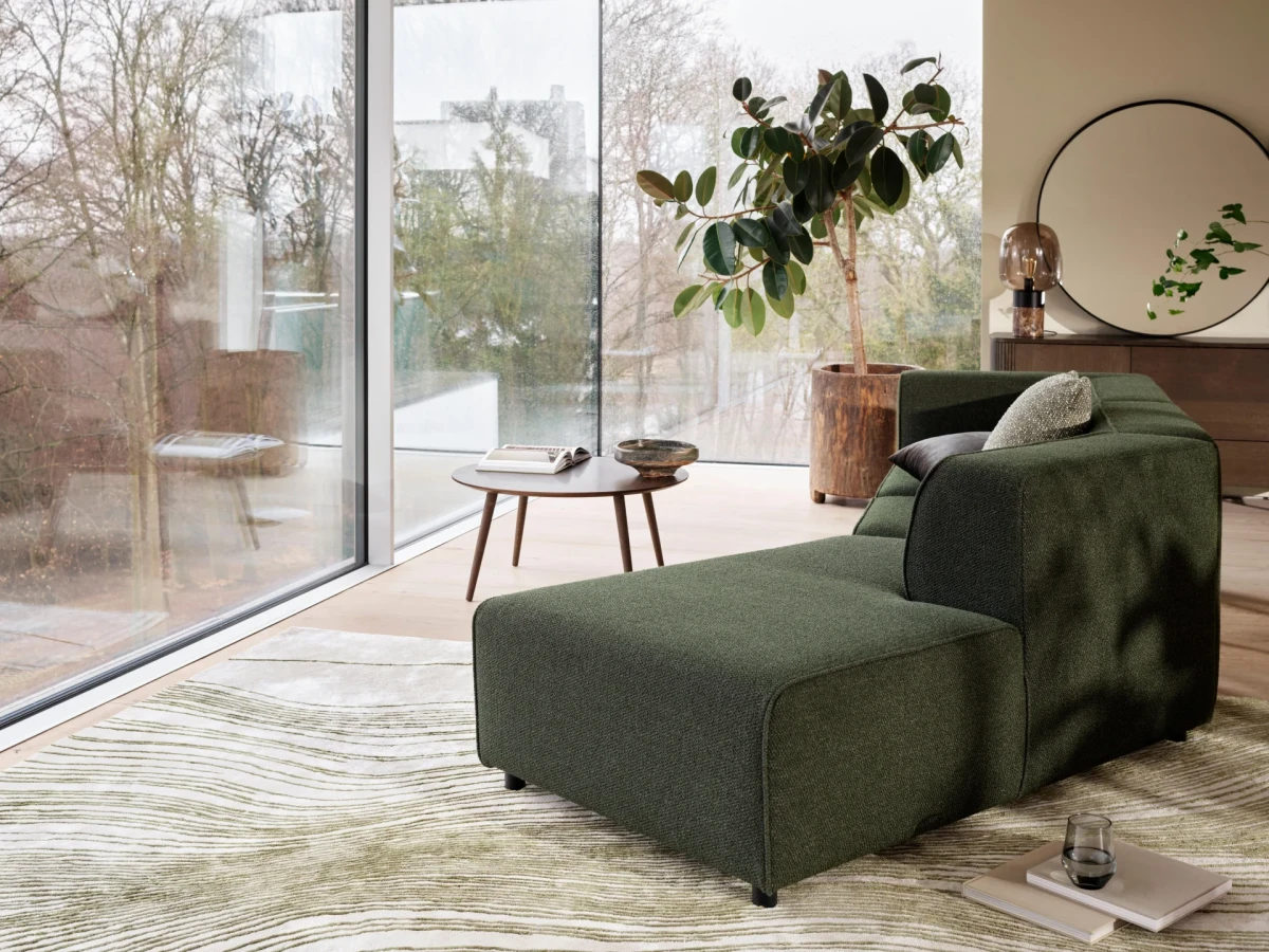 Carmo sofa with lounging units