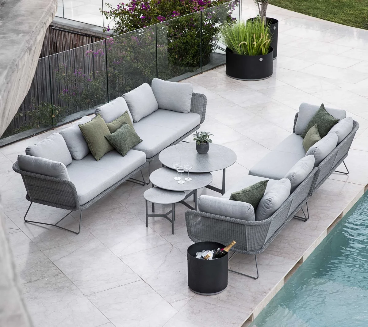 Horizon 2-seater sofa left module