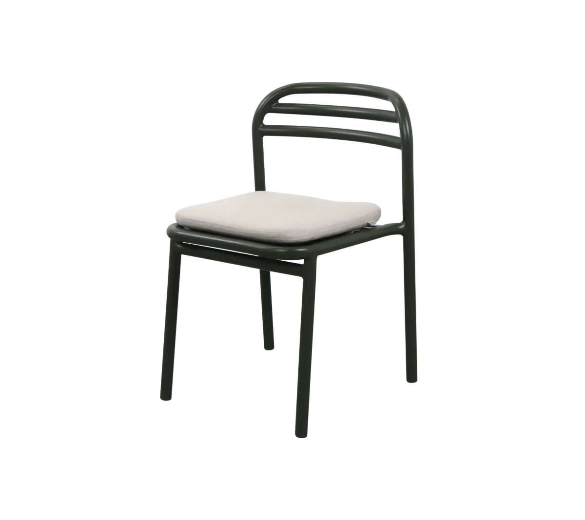 Bliss chair w/o armrest, stackable