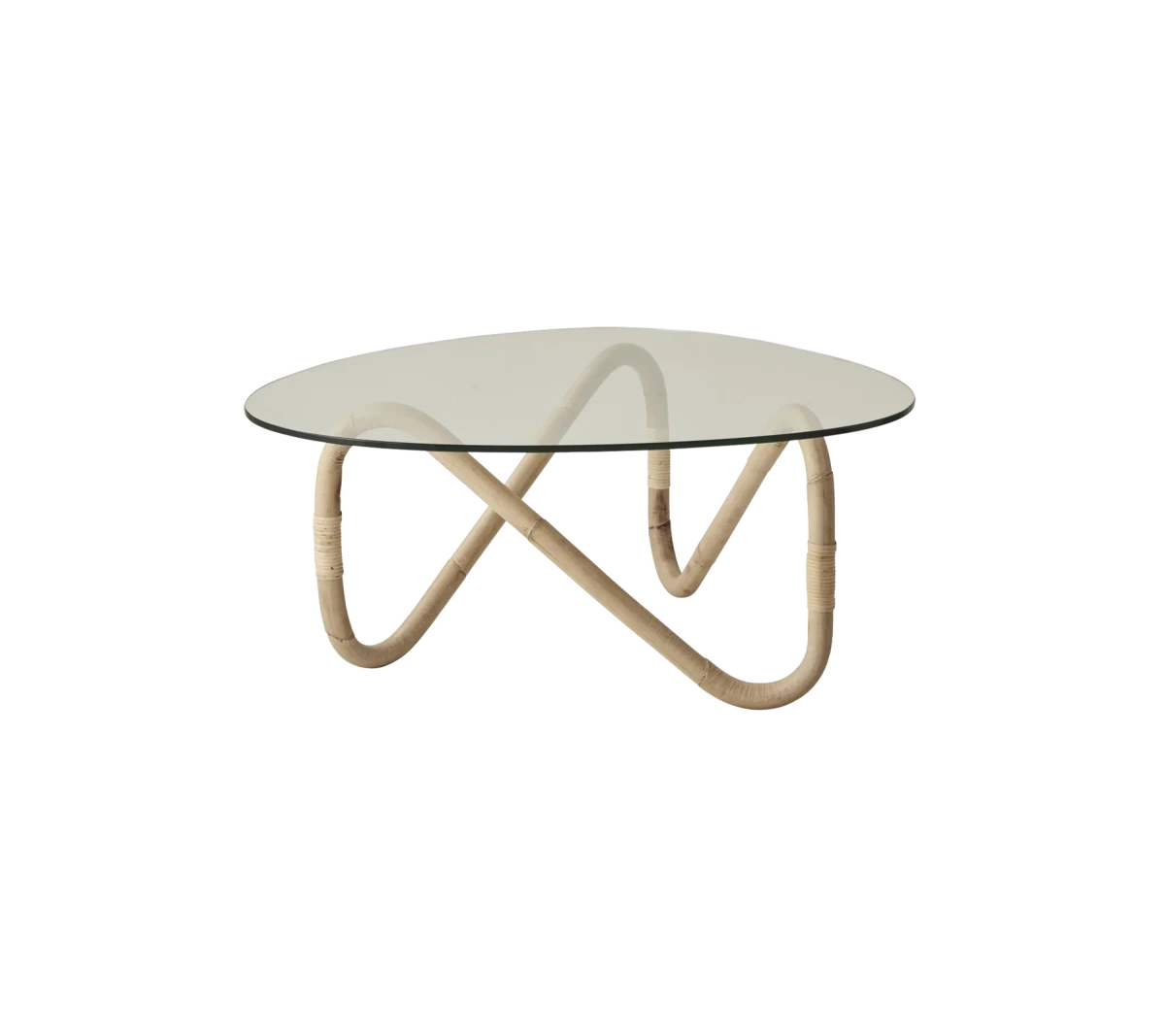 Wave coffee table base