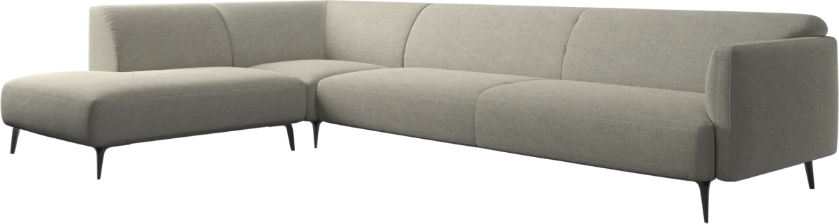 Modena corner sofa with lounging unit