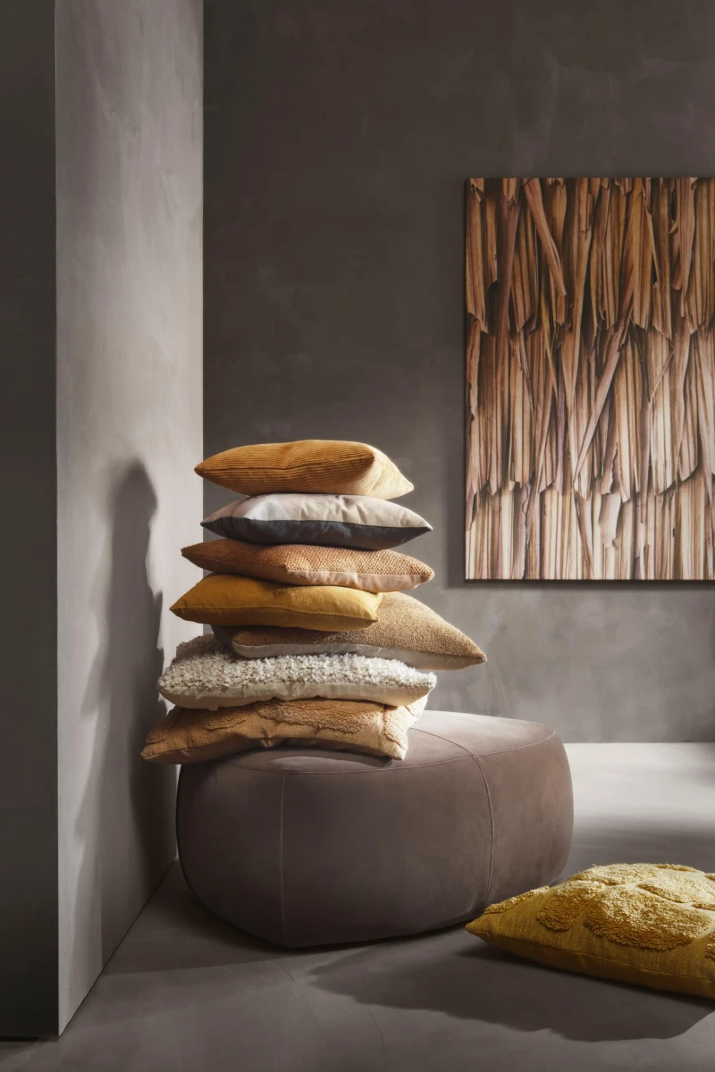 Linen cushion fabric