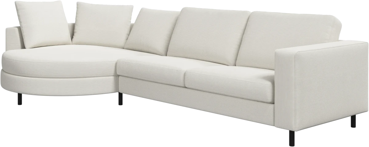 Indivi sofa with chaise longue left