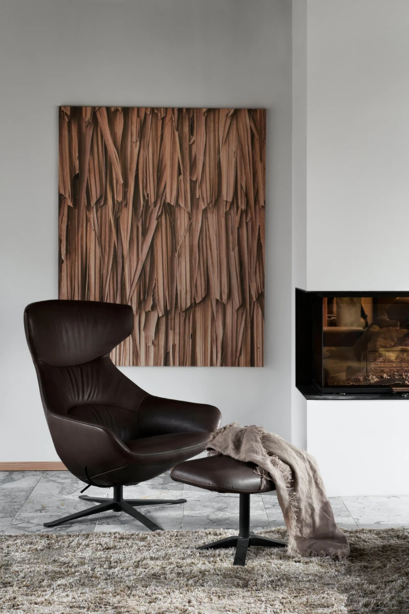 Porto recliner with swivel function