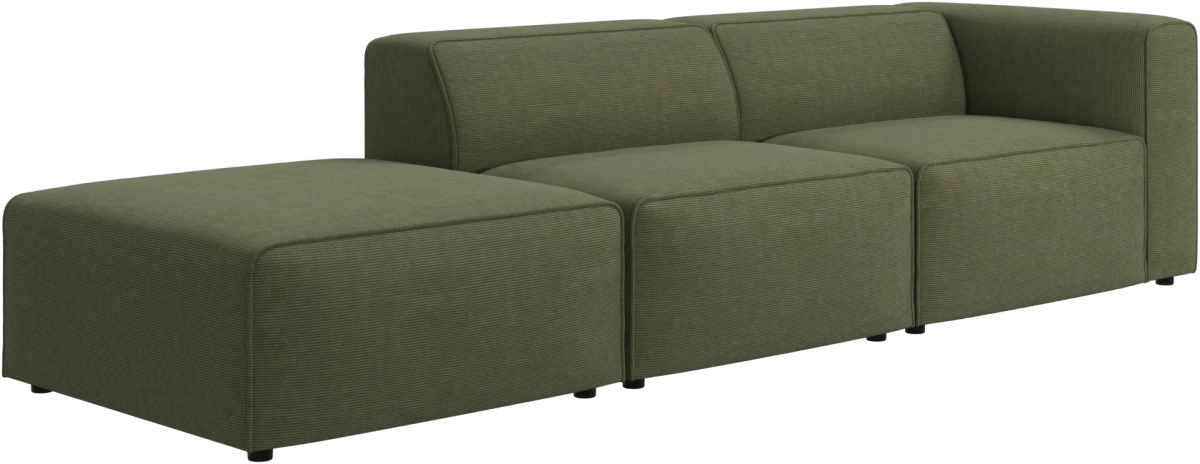 Carmo sofa with lounging units