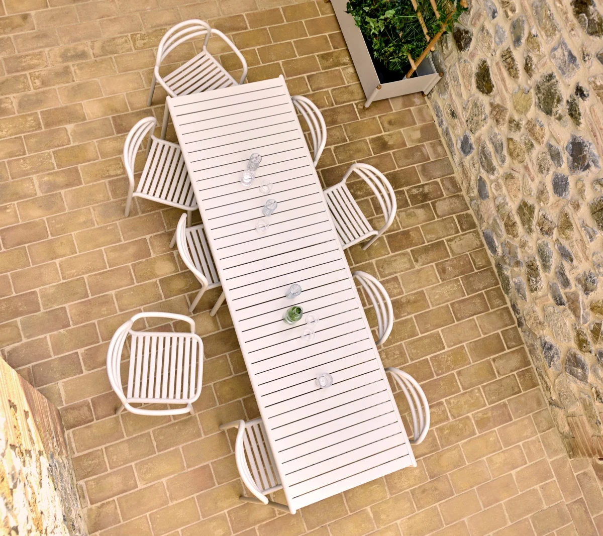 Bliss chair w/o armrest, stackable