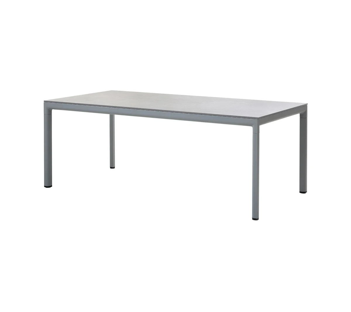 Drop dining table base, 200x100 cm