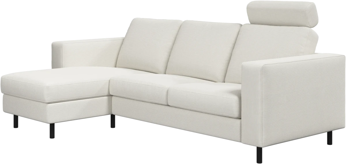 Indivi sofa with chaise longue left