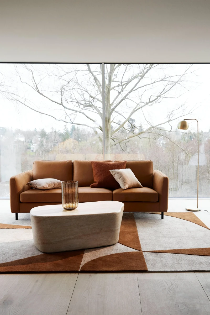 Indivi sofa with chaise longue left