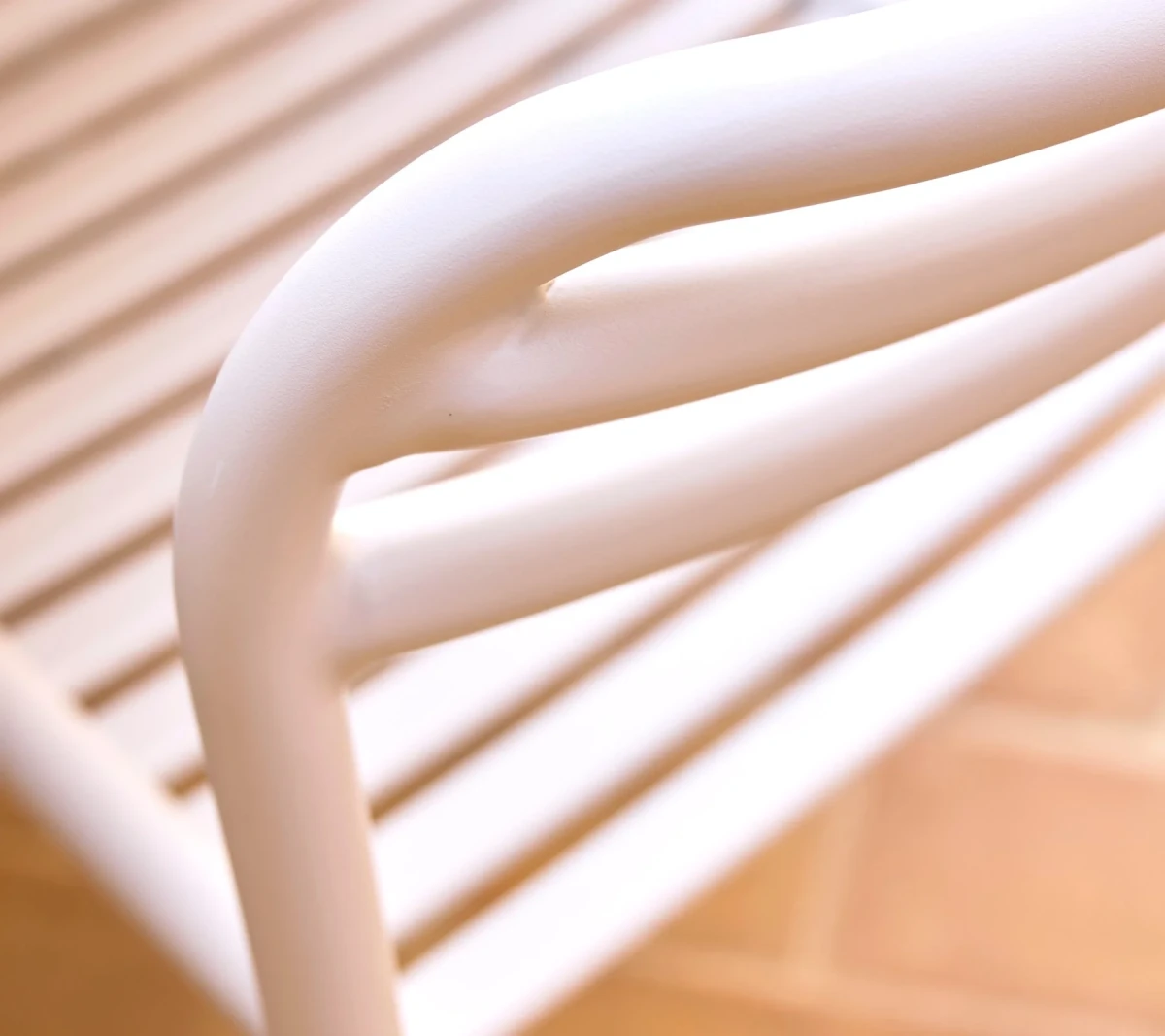 Bliss chair w/o armrest, stackable