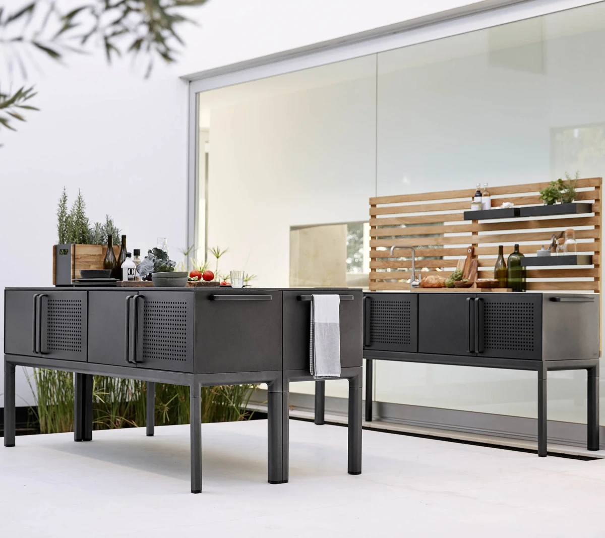 Drop kitchen module incl. 3 shelves