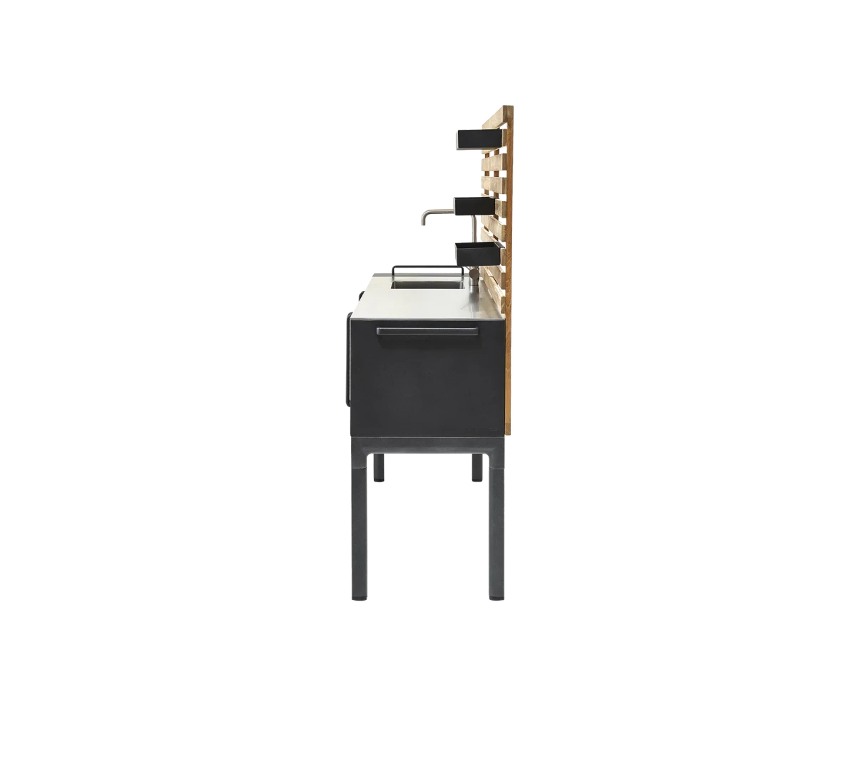 Drop kitchen module incl. 3 shelves