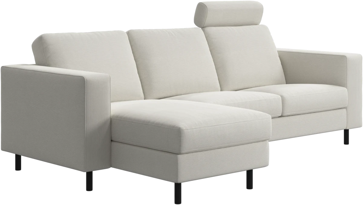 Indivi sofa with chaise longue left