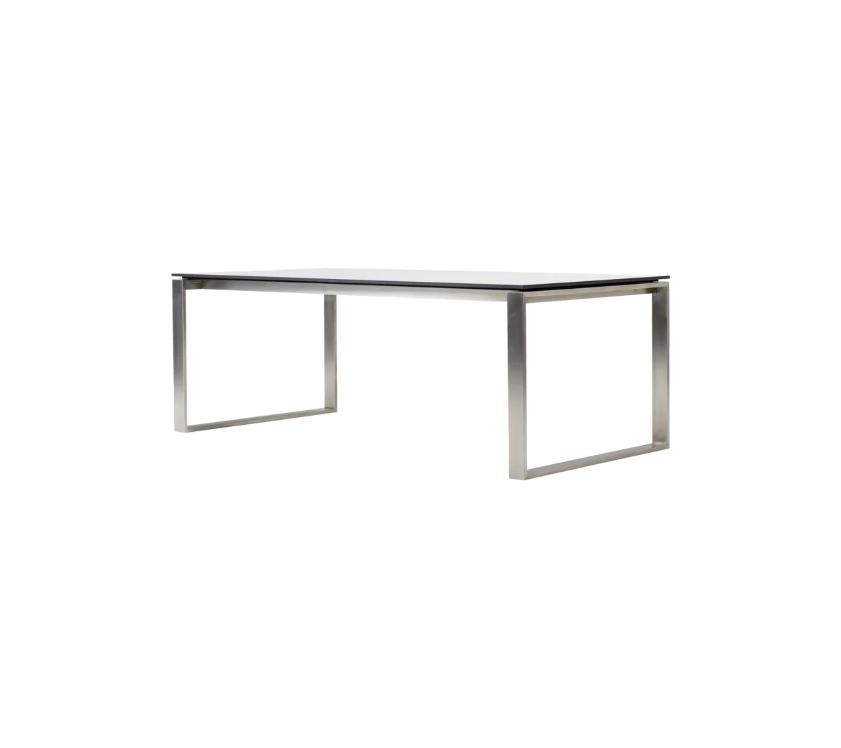Edge dining table base w/120 cm extension
