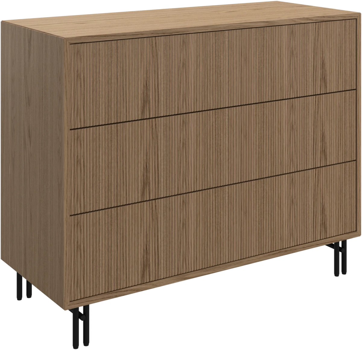 Element dresser with 3 drawers