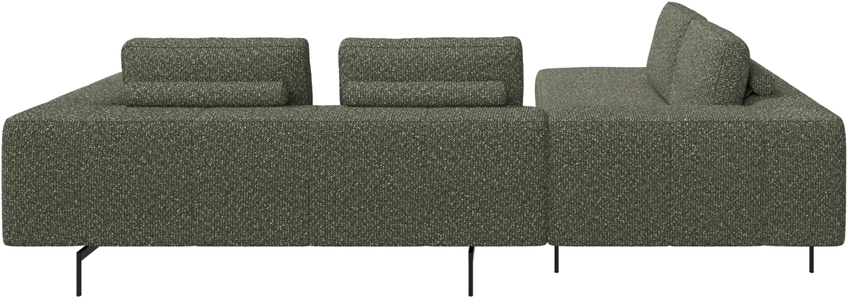 Amsterdam corner sofa with lounging unit