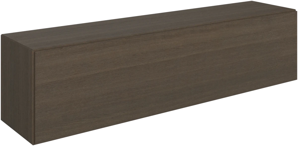 Lugano wall mountable cabinet with flip-up door