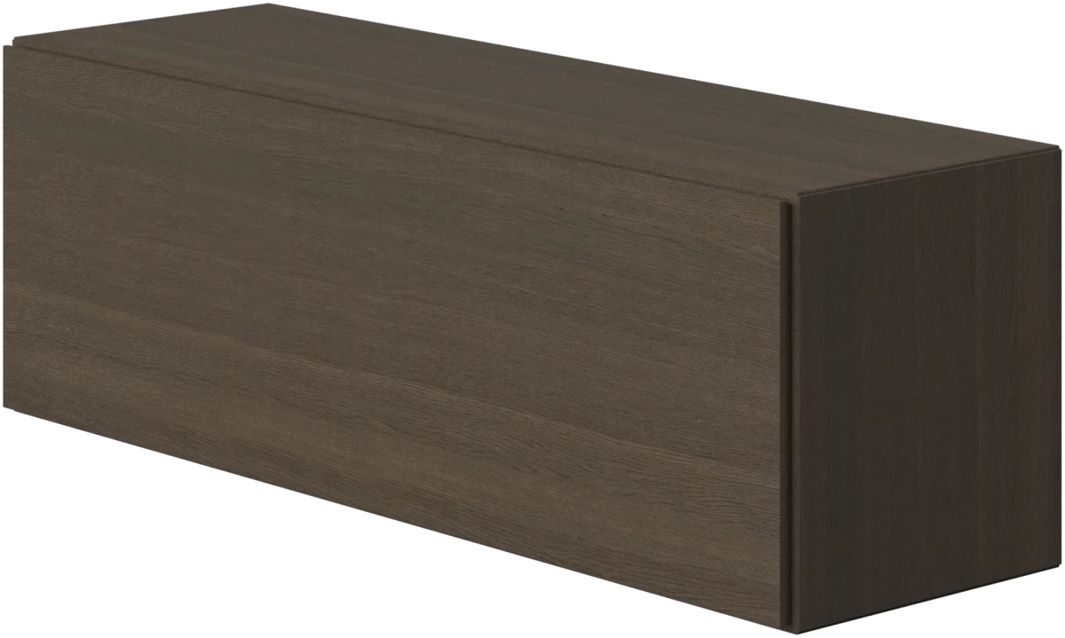 Lugano wall mounted cabinet with drop down door