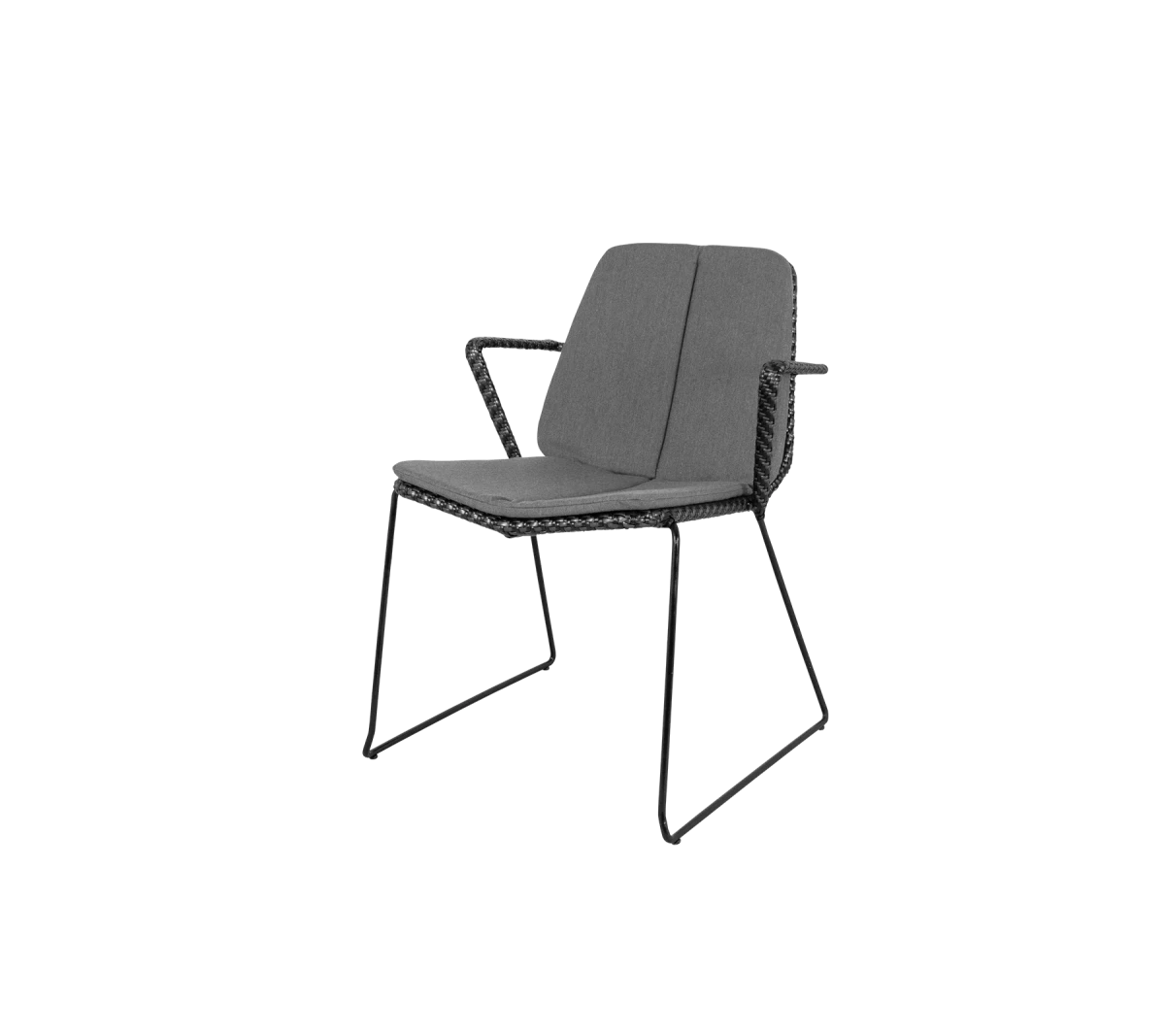 Vision armchair, stackable