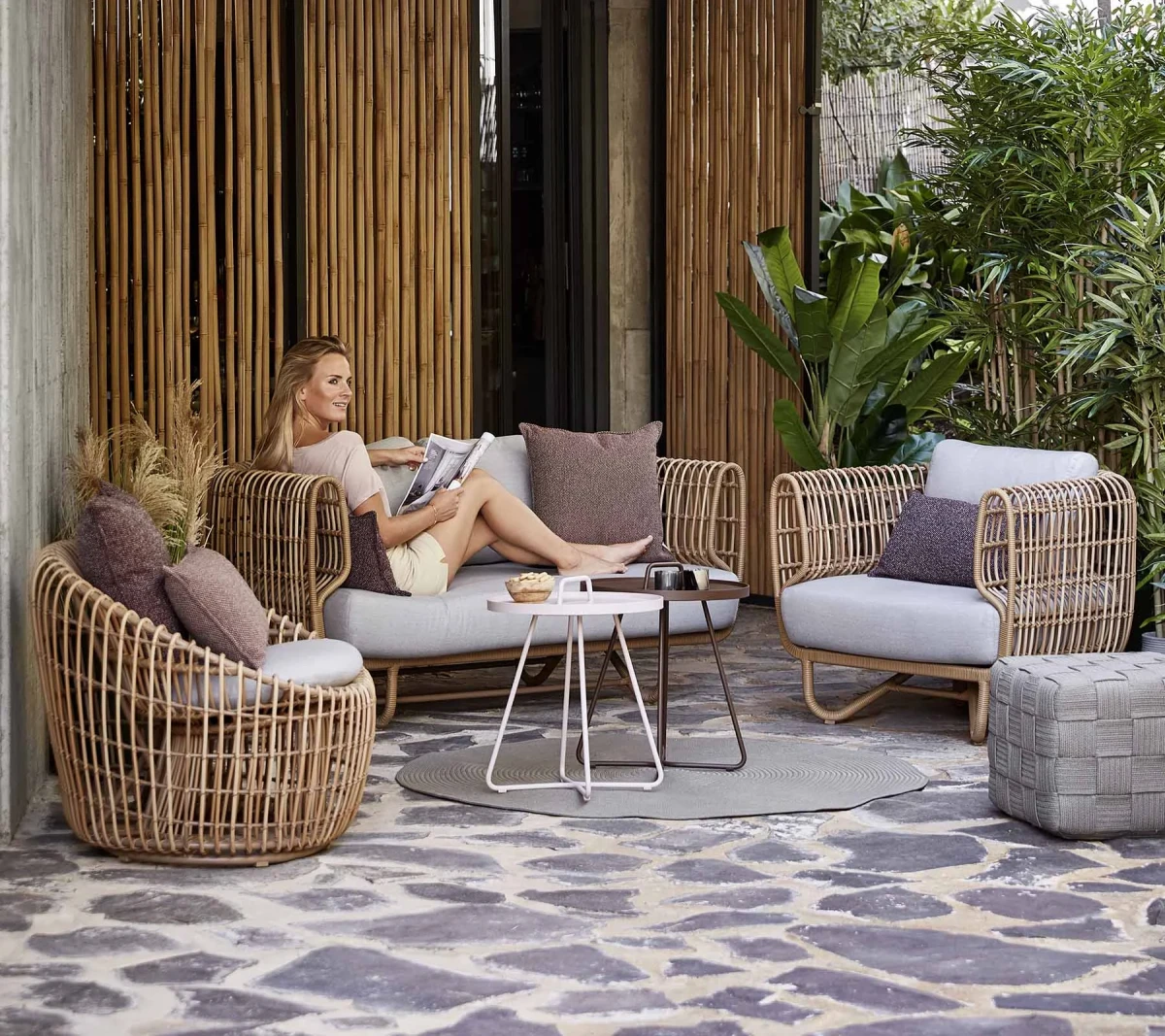 Nest lounge chair OUTDOOR