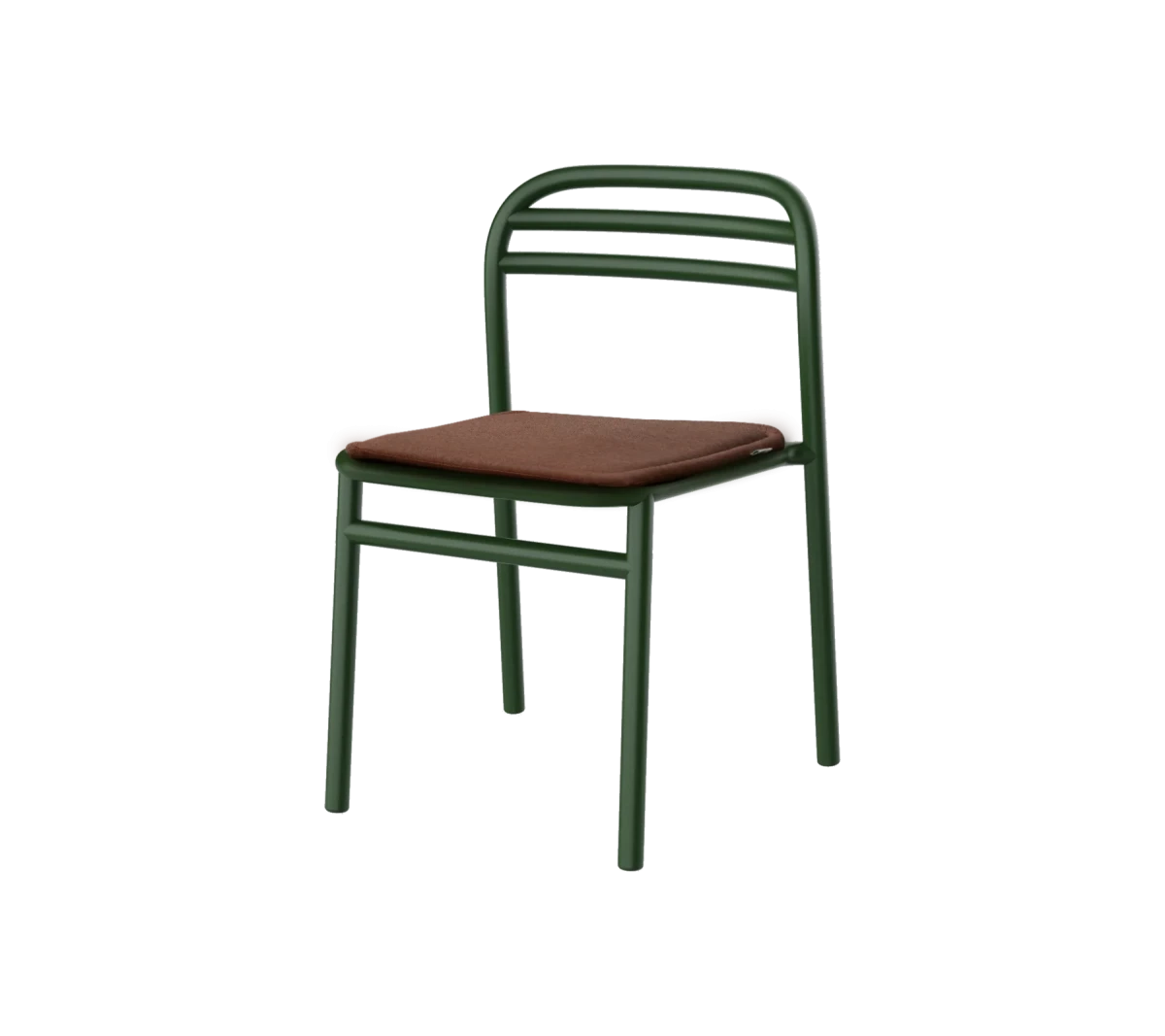 Bliss chair w/o armrest, stackable