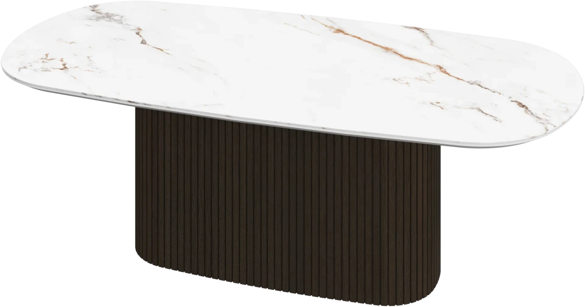 Santiago coffee table oval