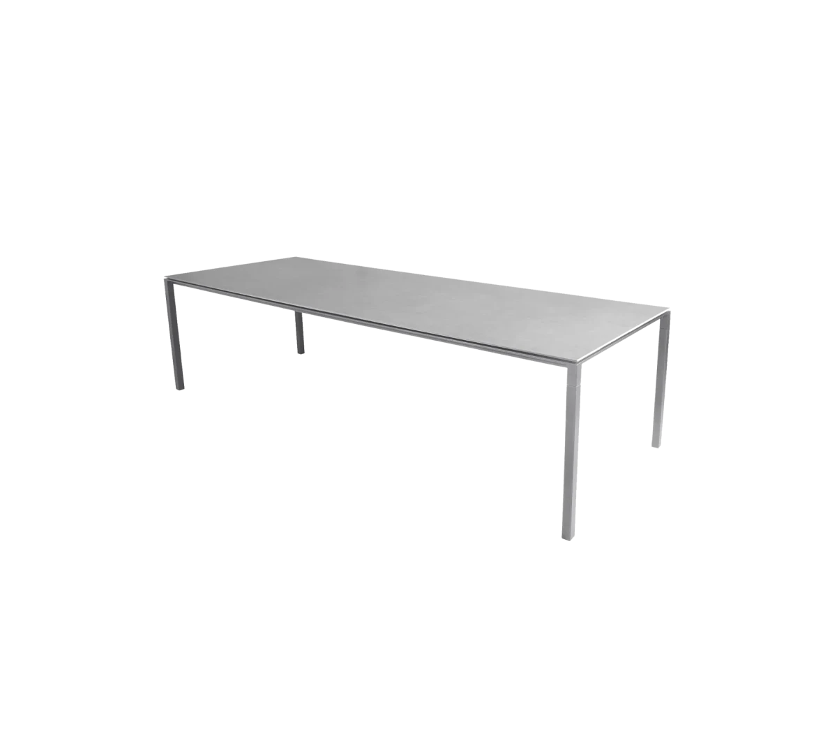 Pure dining table base, 280x100 cm