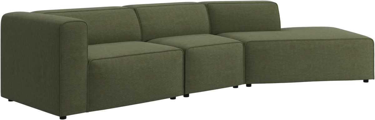 Carmo sofa with lounging units