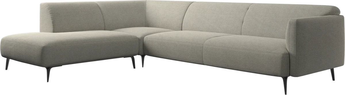 Modena corner sofa with lounging unit