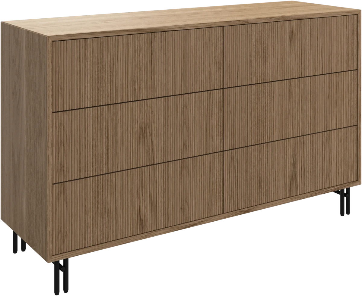 Element dresser with 6 drawers
